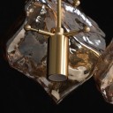 Loft Industry Modern - Glass Stone Pendant